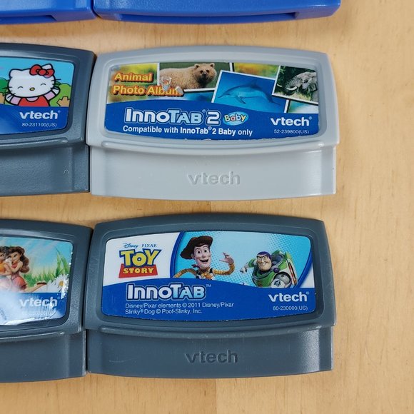 VTECH INNOTAB FUN KIDS GAMES LOT DISNEY, HELLO KITTY, TOY STORY, FAIRIES, BRAVE - Picture 5 of 9